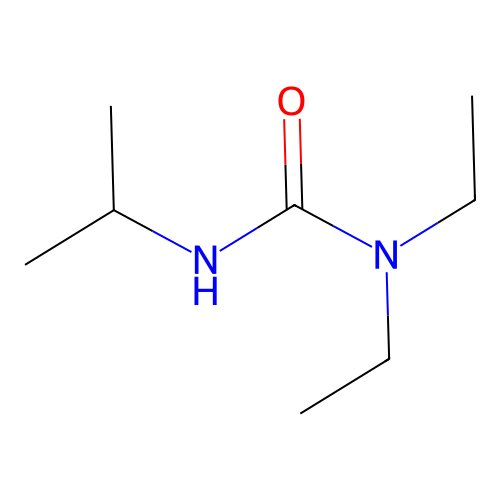 1,1-Diethyl-3-propan-2-ylurea structure