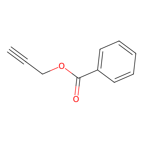 Prop-2-yn-1-yl benzoate structure