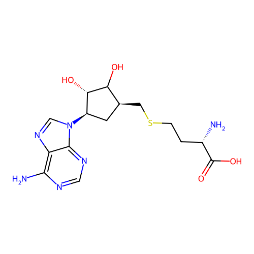 S-Aristeromycinylhomocysteine structure