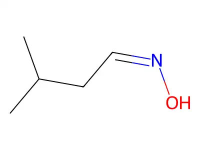 3-Methylbutyraldehyde oxime structure