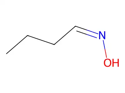Butyraldoxime, (Z)- structure