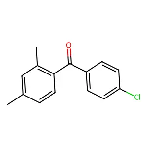 4-Chloro-2',4'-dimethylbenzophenone structure