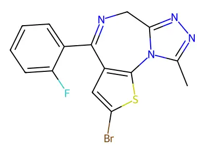 氟替唑仑 structure