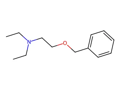 Triethylamine, 2-benzyloxy- structure