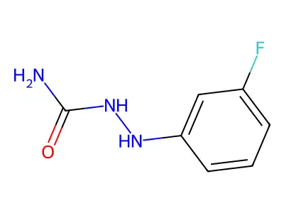 1-(3-Fluorophenyl)semicarbazide structure