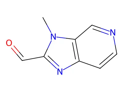 3H-Imidazo[4,5-c]pyridine-2-carboxaldehyde structure