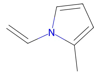 1H-pyrrole, 1-ethenyl-2-methyl- structure