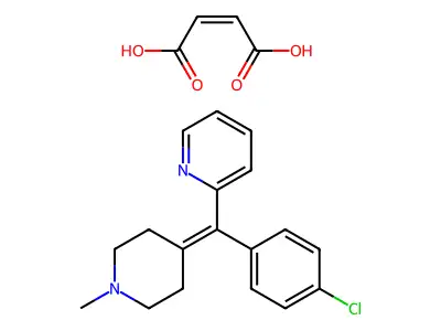 Cycliramine Maleate structure