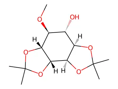 PINITOL DIACETONIDE structure
