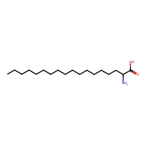 2-Aminooctadecanoic acid structure