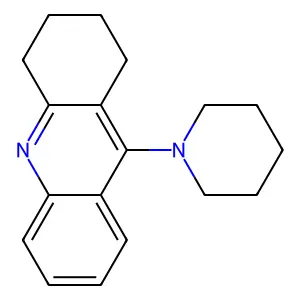 Acridine, 1,2,3,4-tetrahydro-9-piperidino- structure