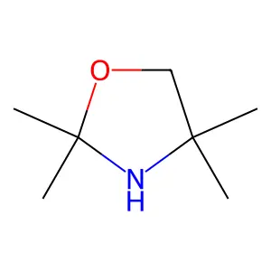 Oxazolidine, 2,2,4,4-tetramethyl- structure