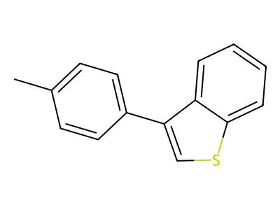3-(4-Methylphenyl)-1-benzothiophene structure