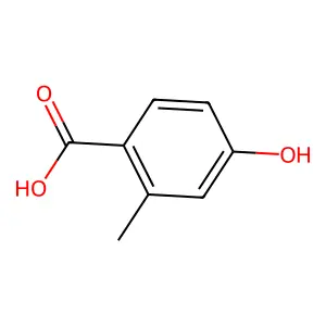 4-Hydroxy-o-toluic acid structure