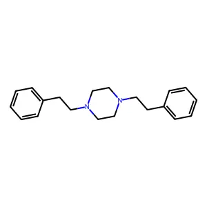 1,4-Diphenethylpiperazine structure