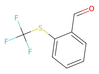 2-(Trifluoromethylthio)benzaldehyde structure