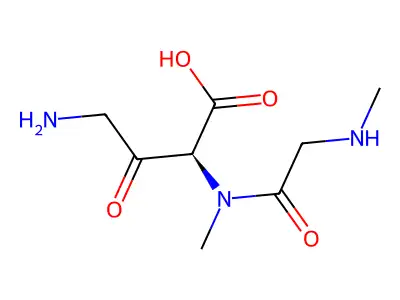 Glycyl-sarcosyl-sarcosine structure