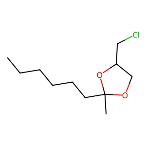 2-(Acetyloxy)-1-[1,2-di(acetyloxy)ethyl]-3,3-di(ethylthio)propyl acetate structure