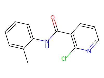 2-Chloro-N-(o-tolyl)nicotinamide structure