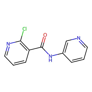 2-chloro-N-(pyridin-3-yl)pyridine-3-carboxamide structure