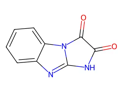 1h-Imidazo[1,2-a]benzimidazole-2,3-dione structure