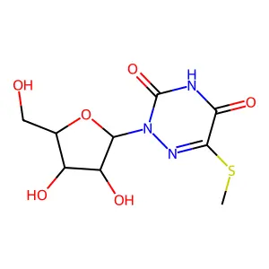 1-carboxymethyl-5-iodouracil structure