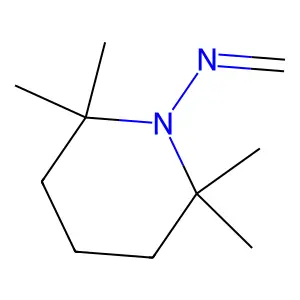 Piperidine, 1-(methyleneamino)-2,2,6,6-tetramethyl- structure