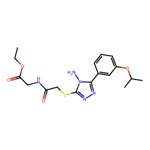 C17H23N5O4S structure