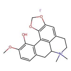 Bulbocapnine methiodide structure