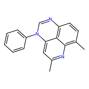5,7-dimethyl-3-phenyl-3H-pyrido[4,3,2-de]quinazoline structure
