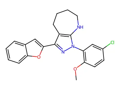Pyrazolo[3,4-b]azepine,3- -1- -1,4,5,6,7,8-hexahydro- structure