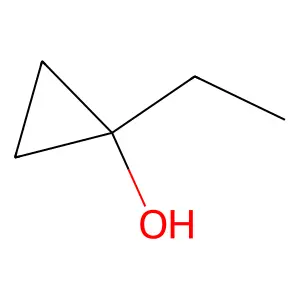 1-Ethylcyclopropanol structure