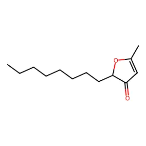 3(2H)-Furanone, 5-methyl-2-octyl- structure