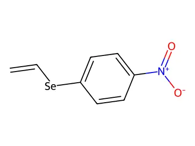 Benzene, 1-(ethenylseleno)-4-nitro- structure