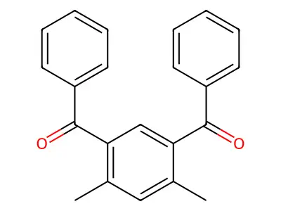 (4,6-Dimethyl-1,3-phenylene)bis(phenylmethanone) structure