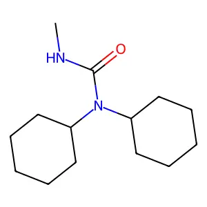 1,1-Dicyclohexyl-3-methylurea structure