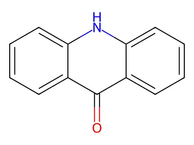 吖啶酮 structure