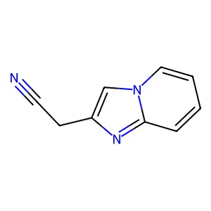 2-(Imidazo(1,2-a)pyridin-2-yl)acetonitrile structure
