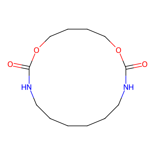 1,12-Dioxa-3,10-diazacyclohexadecane-2,11-dione structure