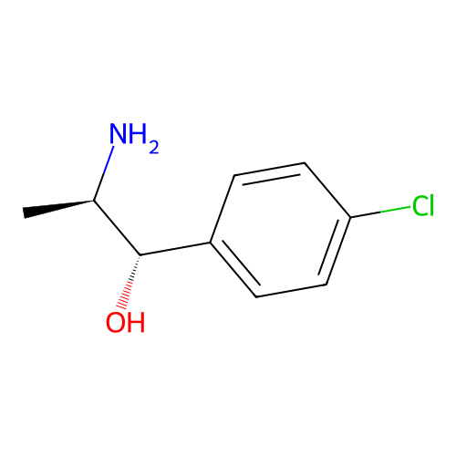 (1S,2R)-2-amino-1-(4-chlorophenyl)propan-1-ol structure