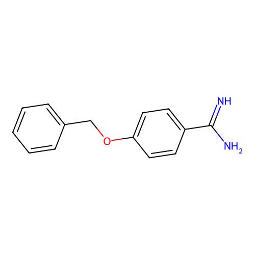 4-Benzyloxy-benzamidine structure