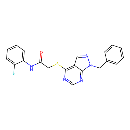 C20H16FN5OS structure