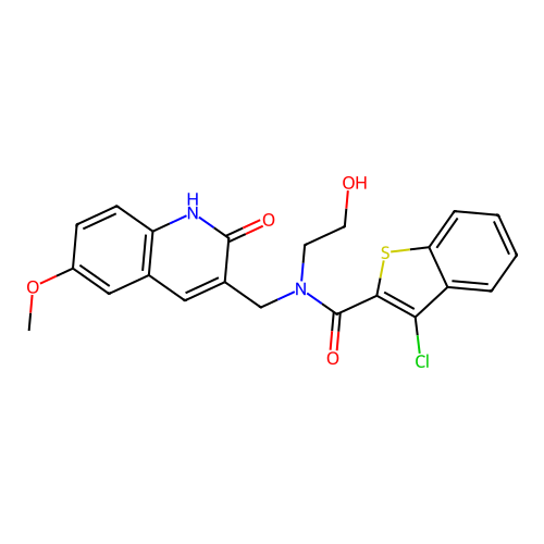 Benzo[b]thiophene-2-carboxamide,3-chloro-N-[ methyl]-N- - structure