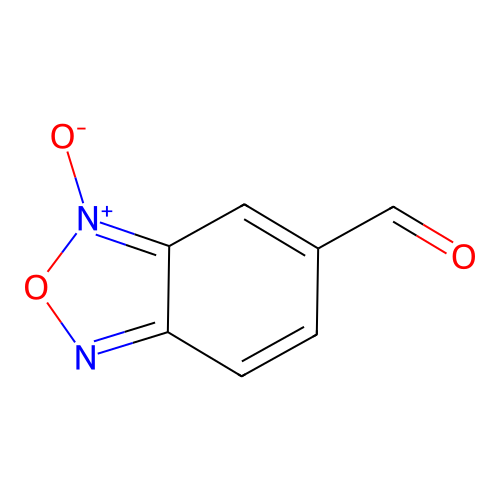 2,1,3-Benzoxadiazole-5-carbaldehyde 3-oxide structure