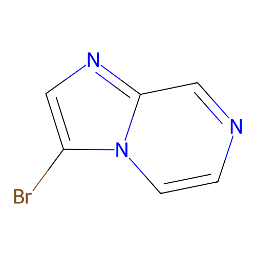 3-Bromoimidazo(1,2-a)pyrazine structure