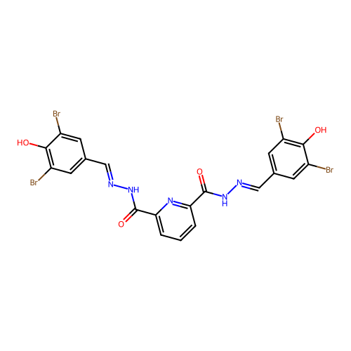 CAS 5795-25-5 - C21H13Br4N5O4 structure