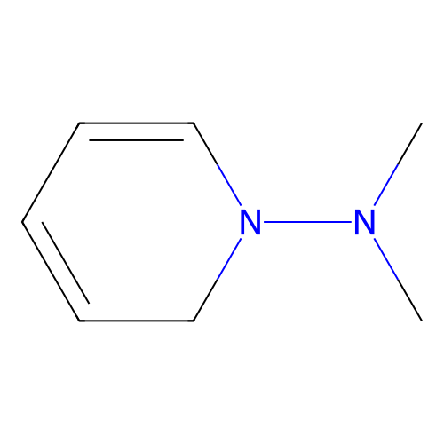 N,N-dimethylpyridin-1-amine structure