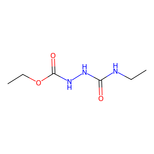 ethyl N-(ethylcarbamoylamino)carbamate structure