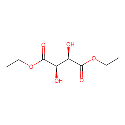 Diethyl tartrate structure