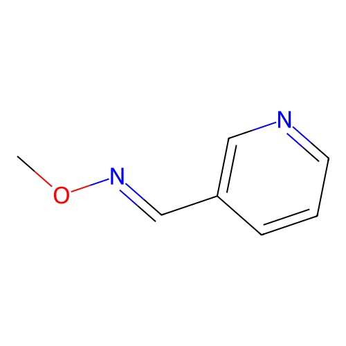 N-methoxy-1-pyridin-3-ylmethanimine structure